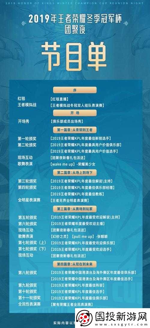 1月4日冬季冠軍杯總決賽和1月5日冬冠團聚夜活動-哪個城市將舉辦